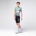 GOBIK Cyklistický dres s krátkým rukávem - ODYSSEY NETCOMPANY INEOS 26 - zelená/oranžová