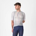 CASTELLI Cyklistický dres s krátkým rukávem - CLIMBER'S A/C - stříbrná