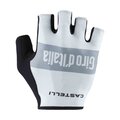 CASTELLI Cyklistické rukavice krátkoprsté - GIRO 3 - bílá