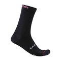 CASTELLI Cyklistické ponožky klasické - GIRO LOGO 18 - černá