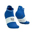 COMPRESSPORT Cyklistické ponožky kotníkové - PRO RACING SOCKS V4.0 RUN - modrá
