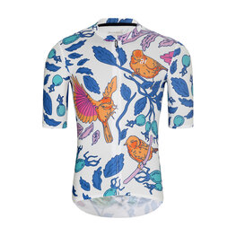 HOLOKOLO Cyklistický krátký dres a krátké kalhoty - SPARROVER - béžová/bílá/vícebarevná