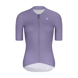 RIVANELLE Cyklistický krátký dres a krátké kalhoty - ELEVATE - béžová/fialová