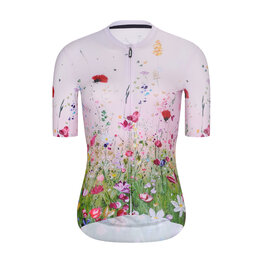 RIVANELLE Cyklistický krátký dres a krátké kalhoty - IN BLOOM - béžová/růžová/vícebarevná
