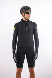 ALÉ Cyklistická vesta - GILET RACING - černá