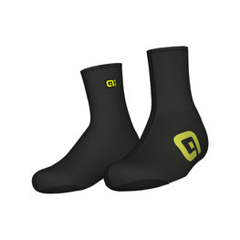 ALÉ Cyklistické návleky na tretry - NEOPRENE - černá/žlutá