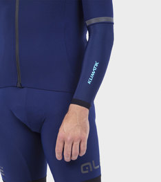 ALÉ Cyklistické návleky na ruce - KLIMATIK WINTER K-ATMO - modrá