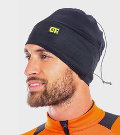 ALÉ Cyklistická čepice - TERMICO BEANIE - černá