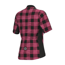 ALÉ Cyklistický dres s krátkým rukávem - OFF ROAD - GRAVEL SCOTTISH LADY - růžová