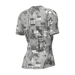 ALÉ Cyklistické triko s krátkým rukávem - INTIMO BREAK - šedá