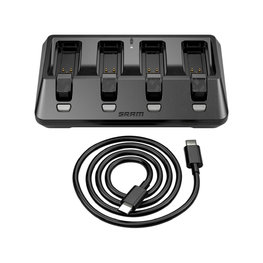 SRAM nabíječka - CHARGER AXS 4 PORT - černá