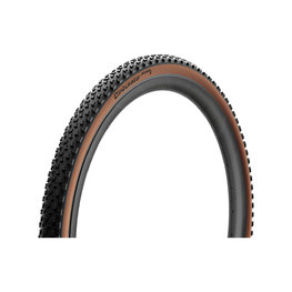 PIRELLI plášť - CINTURATO GRAVEL S CLASSIC TECHWALL 45 - 622 60 tpi - hnědá/černá