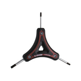 UNIOR torx klíč - TORX WRENCH 10 x 15 x 25 - černá