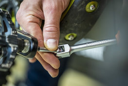 UNIOR klíč - TORQUE WRENCH - stříbrná