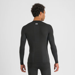 SPORTFUL Cyklistické triko s dlouhým rukávem - 2ND SKIN - černá