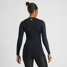 SPORTFUL Cyklistické triko s dlouhým rukávem - LIGHT - černá