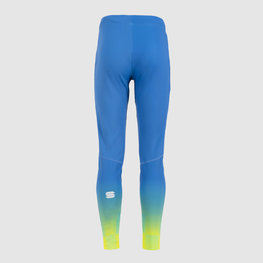 SPORTFUL legíny - SQUADRA - modrá/žlutá