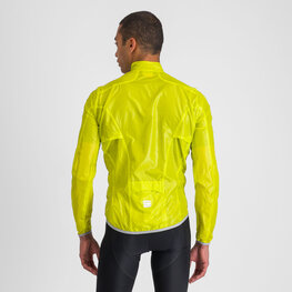SPORTFUL Cyklistická větruodolná bunda - HOT PACK EASYLIGHT - žlutá