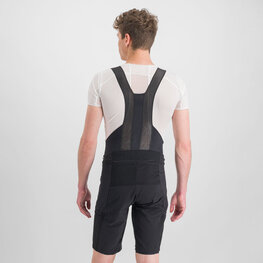 SPORTFUL Cyklistické kalhoty krátké bez laclu - SUPERGIARA - černá