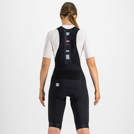 SPORTFUL Cyklistické kalhoty krátké s laclem - BODYFIT PRO THERMAL - černá