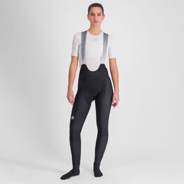 SPORTFUL Cyklistické kalhoty dlouhé s laclem - TOTAL COMFORT W - černá
