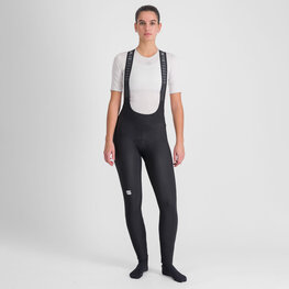 SPORTFUL Cyklistické kalhoty dlouhé s laclem - BODYFIT CLASSIC - černá