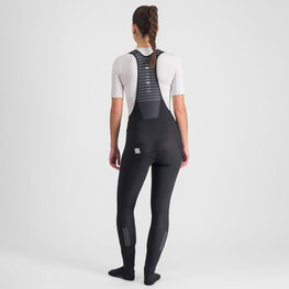 SPORTFUL Cyklistické kalhoty dlouhé s laclem - BODYFIT CLASSIC - černá