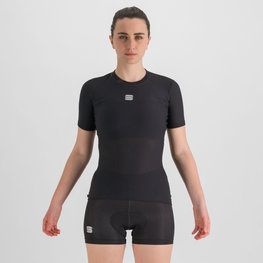 SPORTFUL Cyklistické triko s krátkým rukávem - BODYFIT PRO - černá