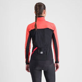 SPORTFUL Cyklistická zateplená bunda - FIANDRE MEDIUM W - červená