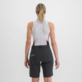 SPORTFUL Cyklistické kalhoty krátké bez laclu - GIARA - černá