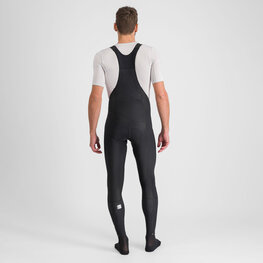 SPORTFUL Cyklistické kalhoty dlouhé s laclem - BODYFIT PRO - černá