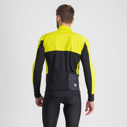 SPORTFUL Cyklistická větruodolná bunda - NEO SOFTSHELL - žlutá