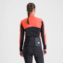 SPORTFUL Cyklistická větruodolná bunda - NEO SOFTSHELL - růžová