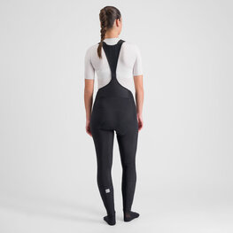 SPORTFUL Cyklistické kalhoty dlouhé s laclem - BODYFIT PRO W - černá