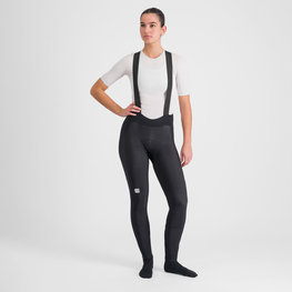 SPORTFUL Cyklistické kalhoty dlouhé s laclem - BODYFIT PRO - černá