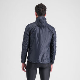 SPORTFUL Cyklistická zateplená bunda - SUPERGIARA PUFFY - modrá