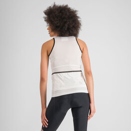 SPORTFUL Cyklistický dres bez rukávů - SUPERGIARA - bílá