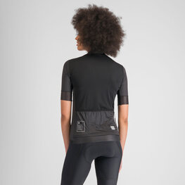 SPORTFUL Cyklistický dres s krátkým rukávem - SRK - černá