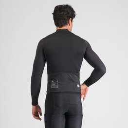 SPORTFUL Cyklistický dres s dlouhým rukávem zimní - SRK THERMAL - černá