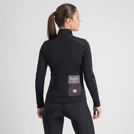 SPORTFUL Cyklistická zateplená bunda - NEO SOFTSHELL W - černá