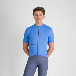 SPORTFUL Cyklistický dres s krátkým rukávem - CLASSIC - modrá