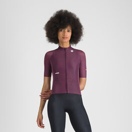 SPORTFUL Cyklistický dres s krátkým rukávem - SUPERNOVA W - bordó