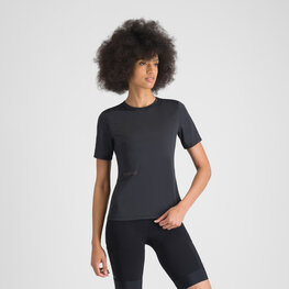 SPORTFUL Cyklistické triko s krátkým rukávem - SUPERGIARA W - černá