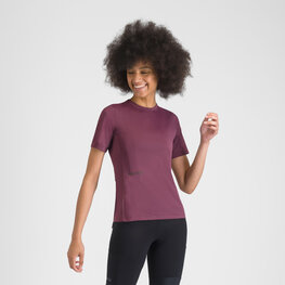 SPORTFUL Cyklistické triko s krátkým rukávem - SUPERGIARA W - bordó