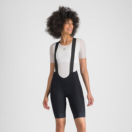 SPORTFUL Cyklistické kalhoty krátké s laclem - SUPERGIARA 2 W - černá