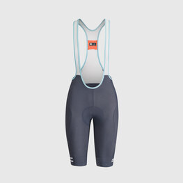 SPORTFUL Cyklistické kalhoty krátké s laclem - PULSE HERITAGE W - modrá