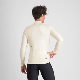 SPORTFUL Cyklistický dres s dlouhým rukávem zimní - CLASSIC THERMAL - ivory