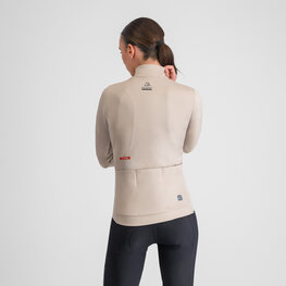 SPORTFUL Cyklistická větruodolná bunda - FIANDRE SHIFT - béžová