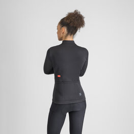 SPORTFUL Cyklistický dres s dlouhým rukávem zimní - CLASSIC THERMAL - černá