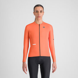 SPORTFUL Cyklistický dres s dlouhým rukávem zimní - SUPERNOVA THERMAL W - oranžová